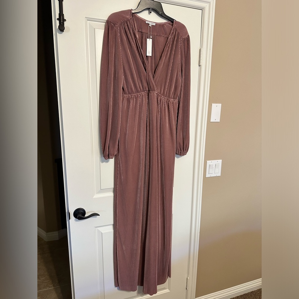 Baltic Born Elegant Mauve Maxi Dress w/ tag